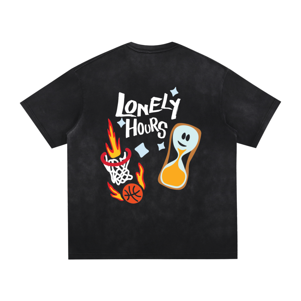 THE HOURGLASS TEE - BLACK