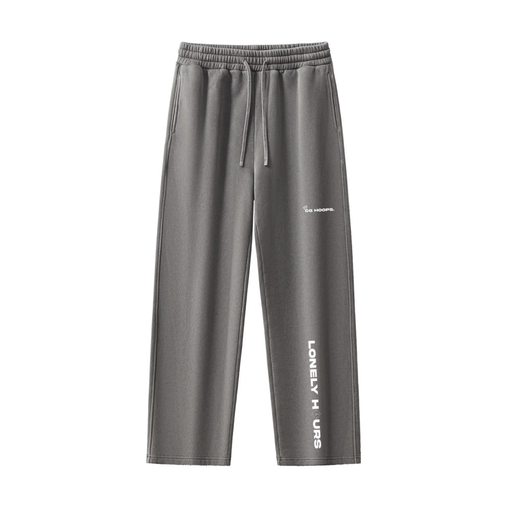 LONELY HOURS SWEATS - DEEP GRAY